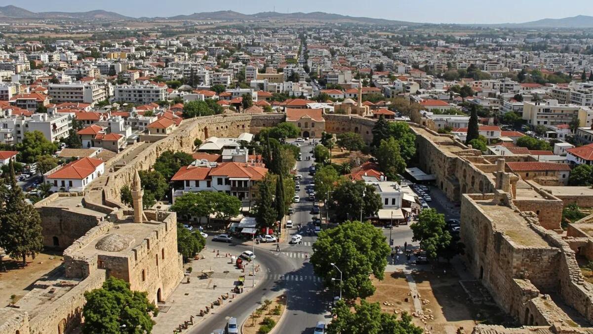 Παλιά Πόλη της Λευκωσίας στην Κύπρο – Δορυφορικά και επίγεια συστήματα στη Λευκωσία από τη ΛΥΡΑ ΑΕΒΕ